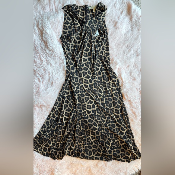 Michael Kors Animal Print Jacket in Brown and Black - Picture 1 of 3